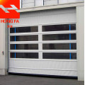 PVC Material Fold up Door ຂະຫນາດໃຫຍ່