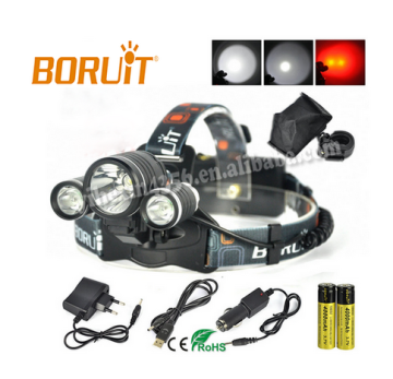 Hot Selling CREE LED Hunting Headlamp White/Red Light Bicycle Light