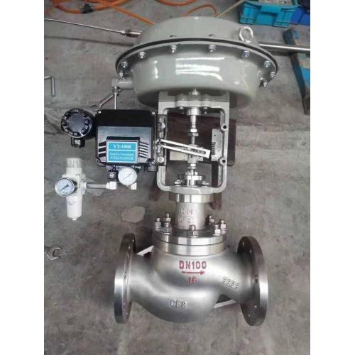 Globe Valve with Pneumatic Actuator DN15-300 Pneumatic Globe valve Supplier