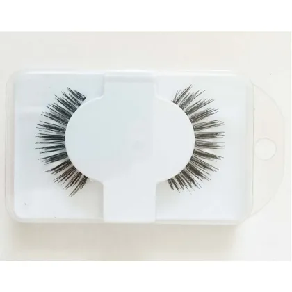 popular silk eyelashes pbt fiber material silk handmade lash