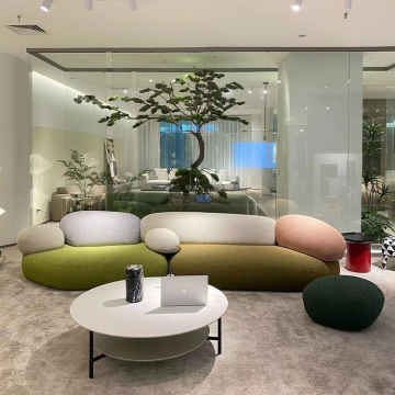 Moyi Quality Italian Design Sectional Set: Modern Modular Sofa για μινιμαλιστικό σκανδιναβικό σαλόνι