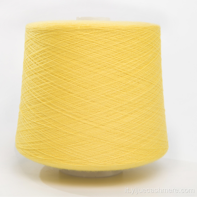 Cashmere filato in cashmere a maglieria a mano pura di alta qualità da 2/48 nm