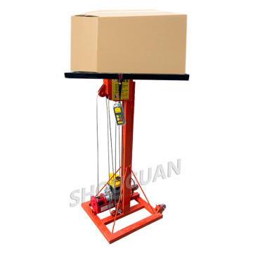 Custom Height Big Goods Lifters: Ladder and Roller Shutter Door Lifter Machine up to 4.9M