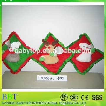 Christmas cushion cover embroidery design, Christmas deer cushion