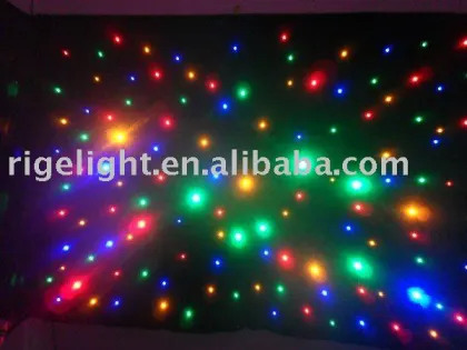 LED star curtain light