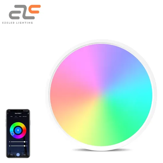 Dimmable 24W Luxury Round LED Ceiling Light for Living Room