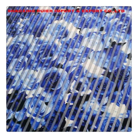 100% polyester jacquard print fabric