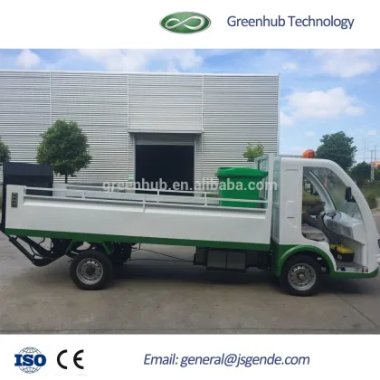 GD-4208 Four-wheel ten barrel's garbage can carrier car