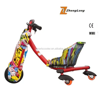 100w 12v Mini Drift Trike 3-Wheel Drift Scooter for Kids