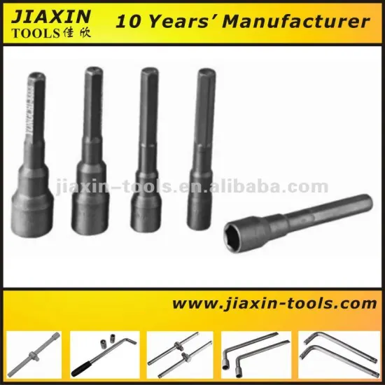 Quality 1/2"hex bit impact socket Made from Carbon Steel