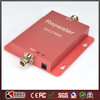2100MHz Signal Booster WCDMA Signal Repeater with Red Color