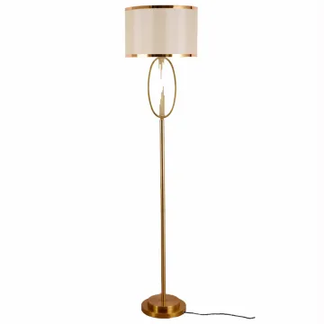 Creative American-Style Contracted Floor Lamp for Bedroom, Living Room, Tea Table, and Sofa Side