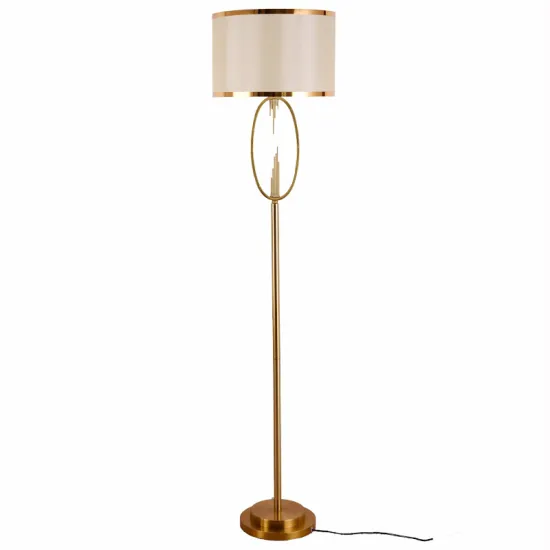Creative American-Style Contracted Floor Lamp for Bedroom, Living Room, Tea Table, and Sofa Side