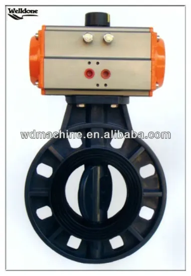 Electrical PVC Butterfly Valve