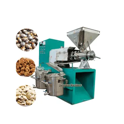 Cold Press Oil Machine and Castor Oil Mill Machinery