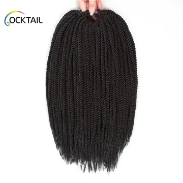 senegalese crochet twist braid hair 12 18 24 inch synthetic hair for braiding