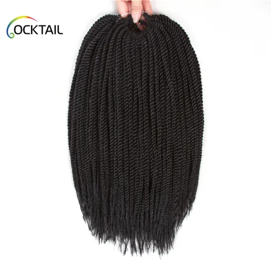 senegalese crochet twist braid hair 12 18 24 inch synthetic hair for braiding