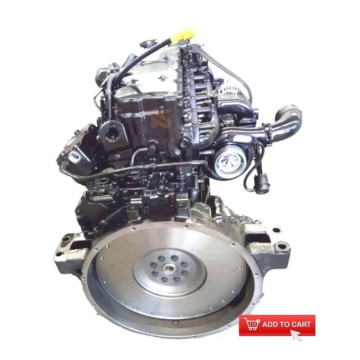 Complete Diesel Engine 6D107E-1 for PC200-8 - Wooden Box Packaging