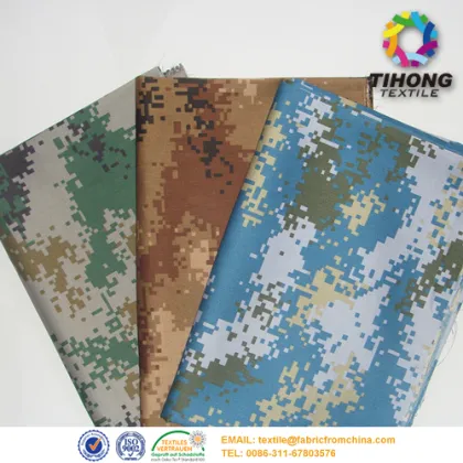 Forest Camouflage Fabric Military Uniform