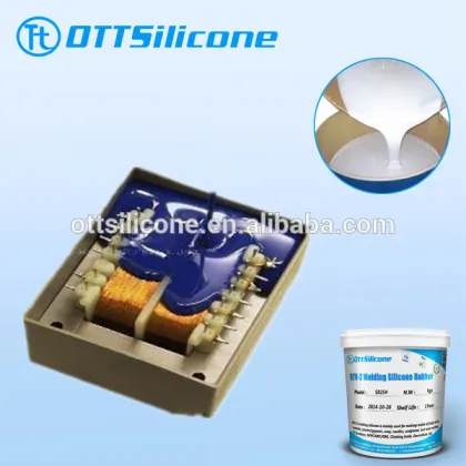 Conductive Liquid potting silicone raw material of Rtv2