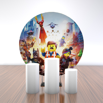 Roblox custom printing round backdrop cover
