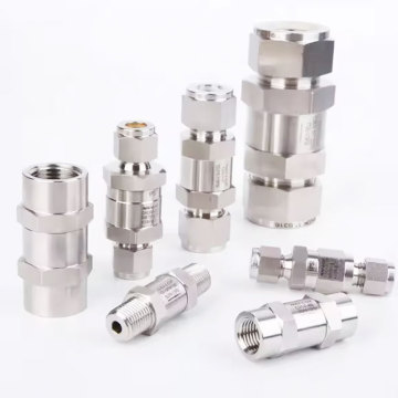 Stainless steel one way check valve