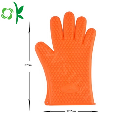 Gants de cuisine en silicone avec gants de récurage