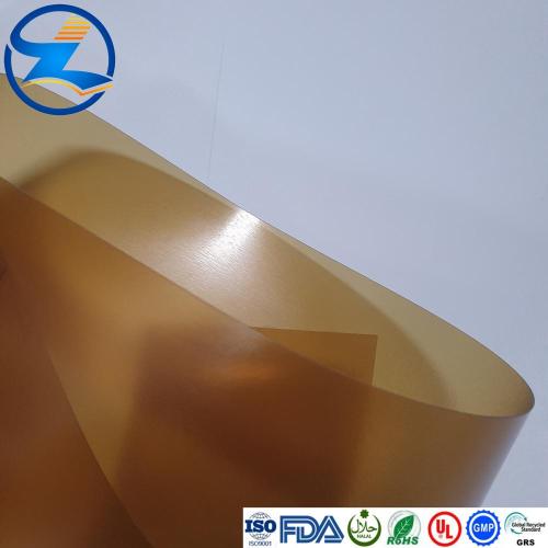 Rigid Brown Thermoplastic PVC and PE Laminating Films