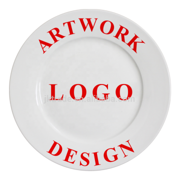 Wholesale Bulk White Porcelain Dinner Plates for Wedding - Customized Ceramic Serving Dishes