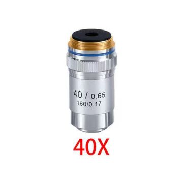 High-Quality 40X 195 Objective Lens for Laboratory Microscope