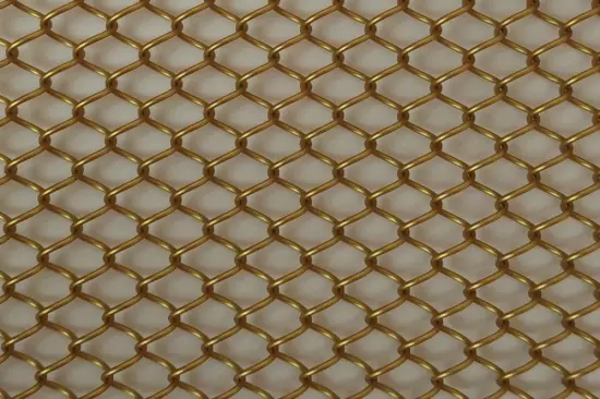 Copper Deco decorative metal screen wire mesh