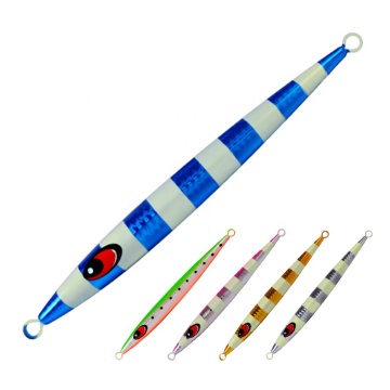 Deep Water Vertical Long Cast Bass Fishing Allblue Metal Jig Lures 150g-250g