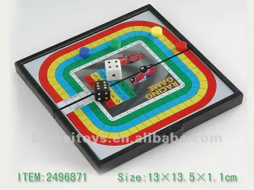 Portable Magnetic Board Game / Racing Game