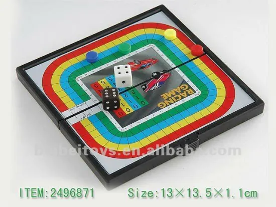 Portable Magnetic Board Game / Racing Game