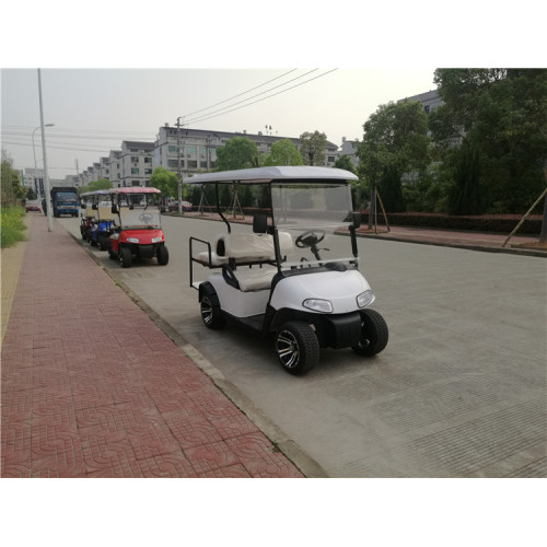 Voiturette de golf ezgo pour 4 personnes avec alimentation électrique