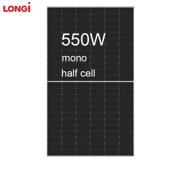Longi Hot Promotional High-Efficiency 182mm Half-Cell Solar Panels: 540W, 550W, and 555W Photovoltaic Solutions