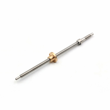 M6X1 miniature stainless steel lead screw