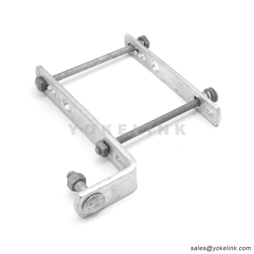 Hot Dip Galvanized Steel Bracket Bracket για αποκοπή ασφαλειών