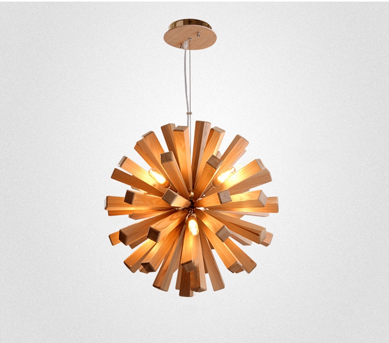 Wooden Cool Pendant Lamps