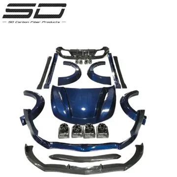 SD Real Carbon Fiber Wide Body Kit for Alfa Romeo Stelvio