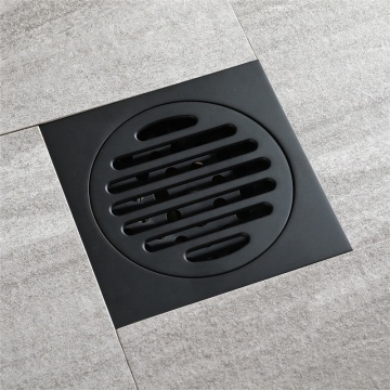 Displatura del pavimento nero anti-odor doccia da bagno