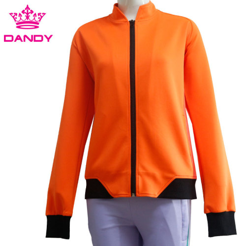 Blank orange casual jacket