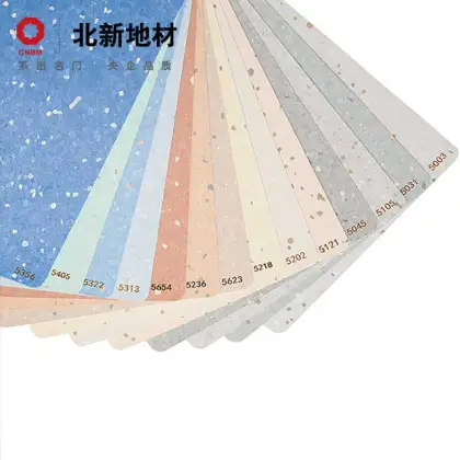 Group T Non-Directional Homogeneous PVC Vinyl Flooring for Schools