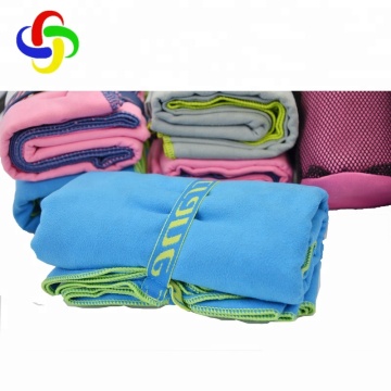 wholesale custom printed soft microfiber suede sports towel