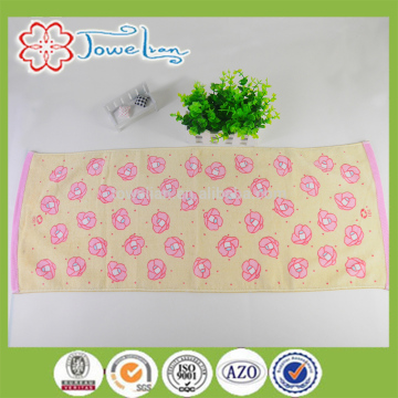 China supply Wholesale hot 2016 100% cotton printed face towel