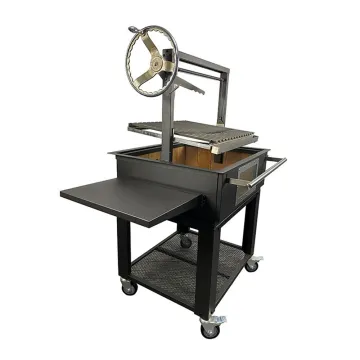 Spit Roaster Lamb Restaurant Bbq Argentinian Grill Charcoal