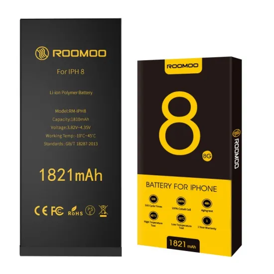 1821 mAh li-ion lithium battery for iphone 8G