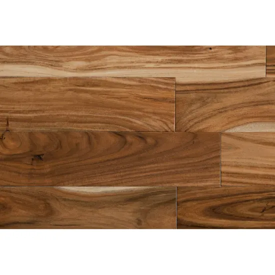 Prefinished Asian small leaf acacia solid Hardwood Flooring