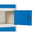 Single 6 Tiers Door Lockers School Steel Furniture