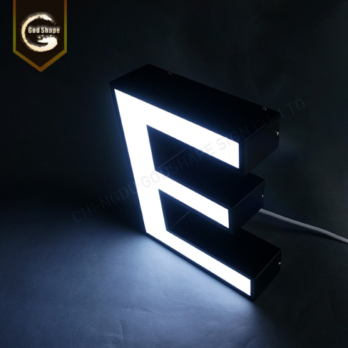 Personalized Custom Wall Mounted Front Light 3D Letter